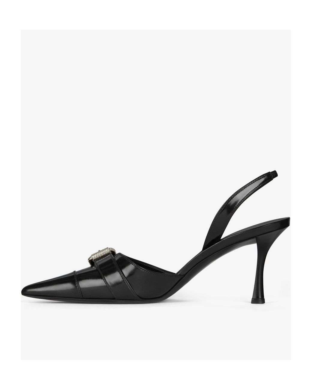 Givenchy Black Voyou Slingback Pumps