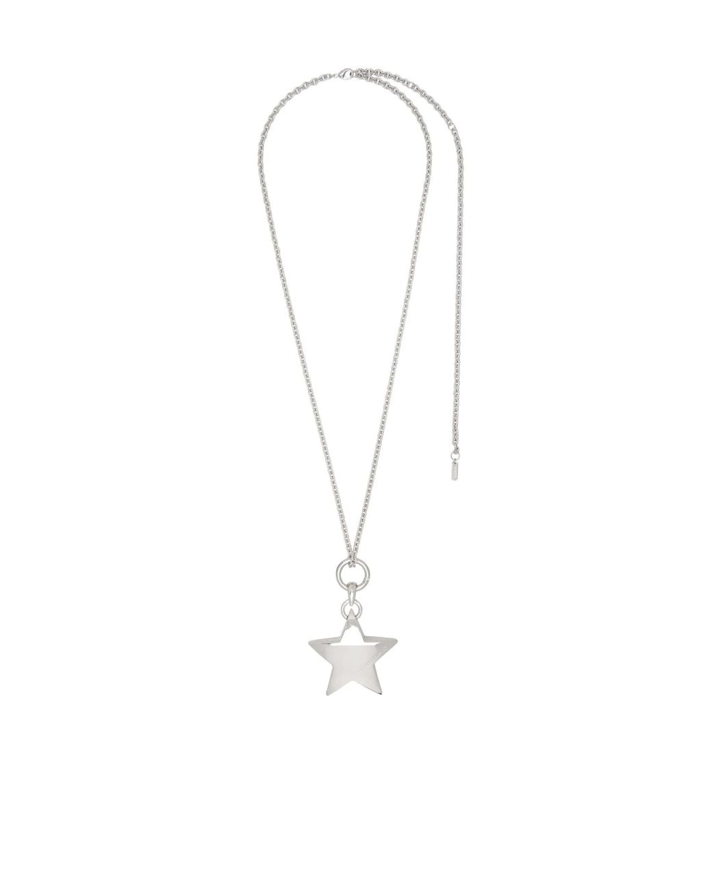 NUMBERING White Cable Necklace for men