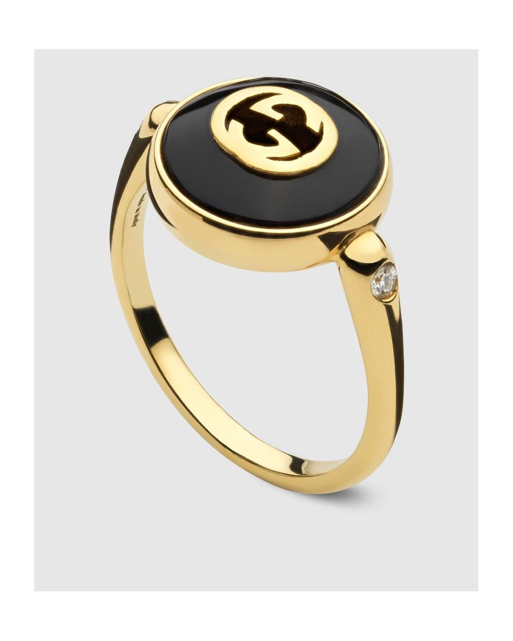 Gucci Multicolor Interlocking 18K Ring