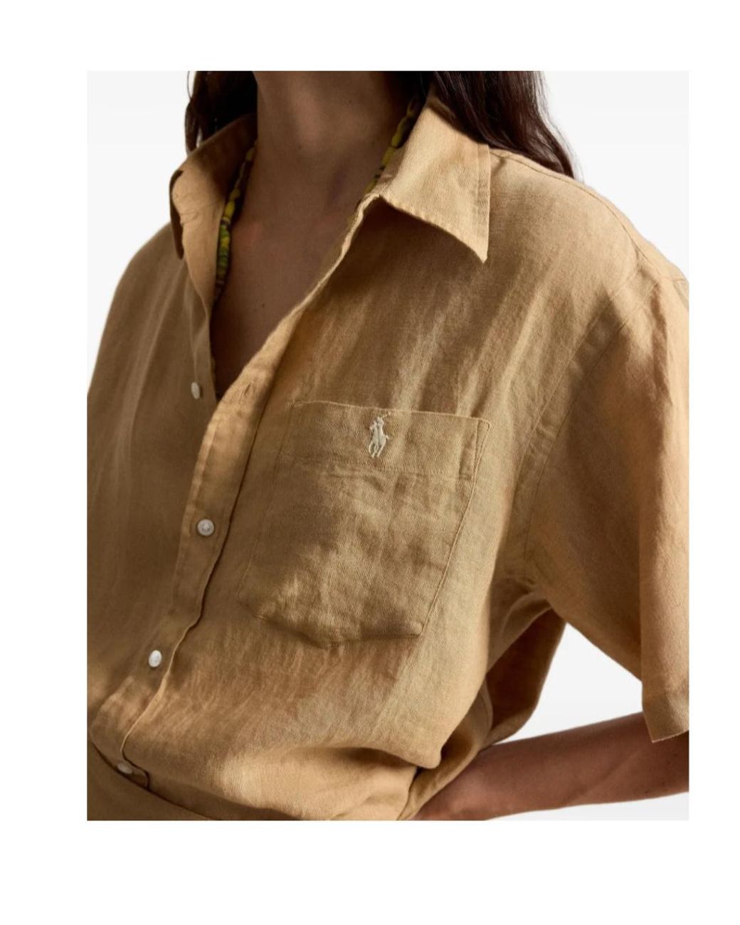 Polo Ralph Lauren Natural Short-Sleeve Shirt