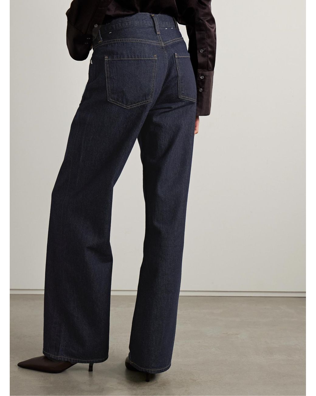 Citizens of Humanity Blue Annina Wide-Leg Jeans