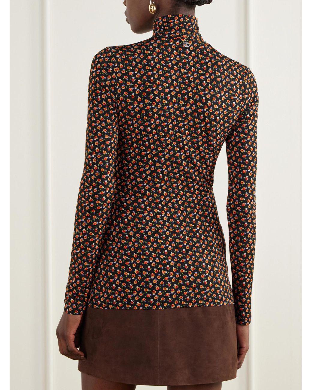 Rabanne Brown Long Sleeved Top