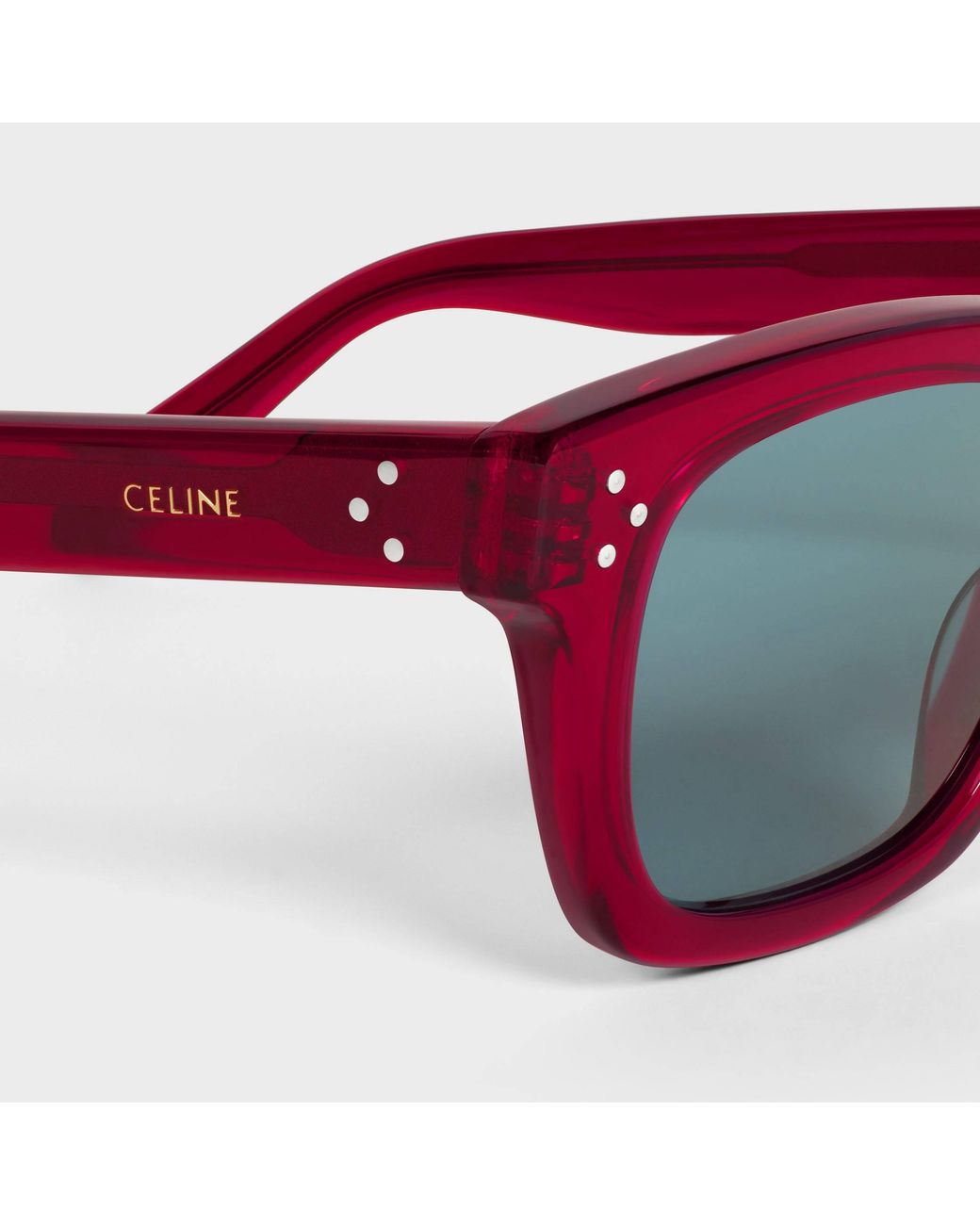 Céline White Frame 41 Sunglasses for men
