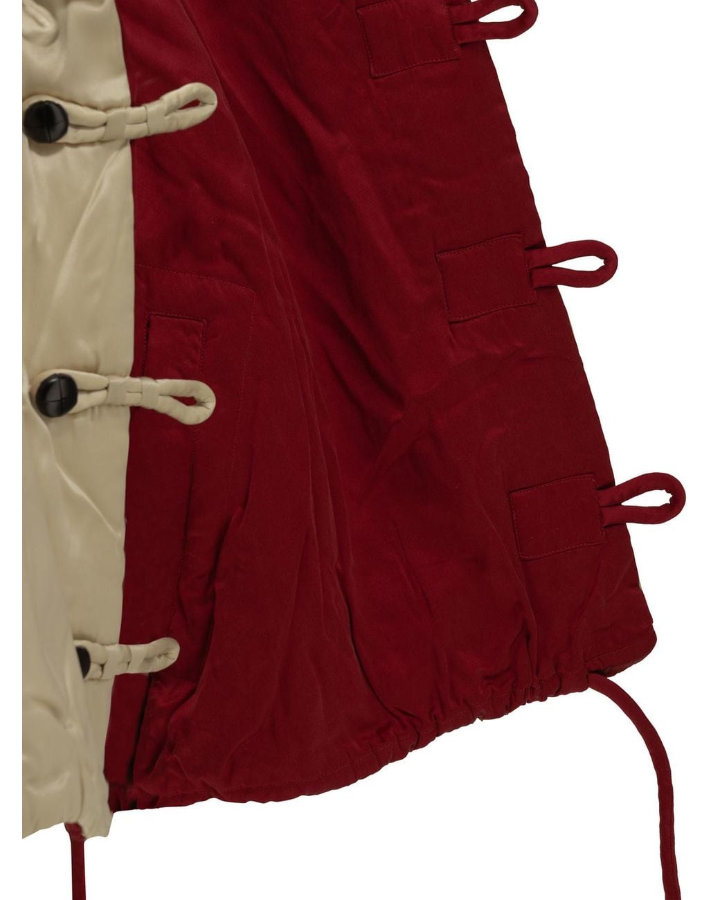 Isabel Marant Green Bleza Satin Puffer Jacket