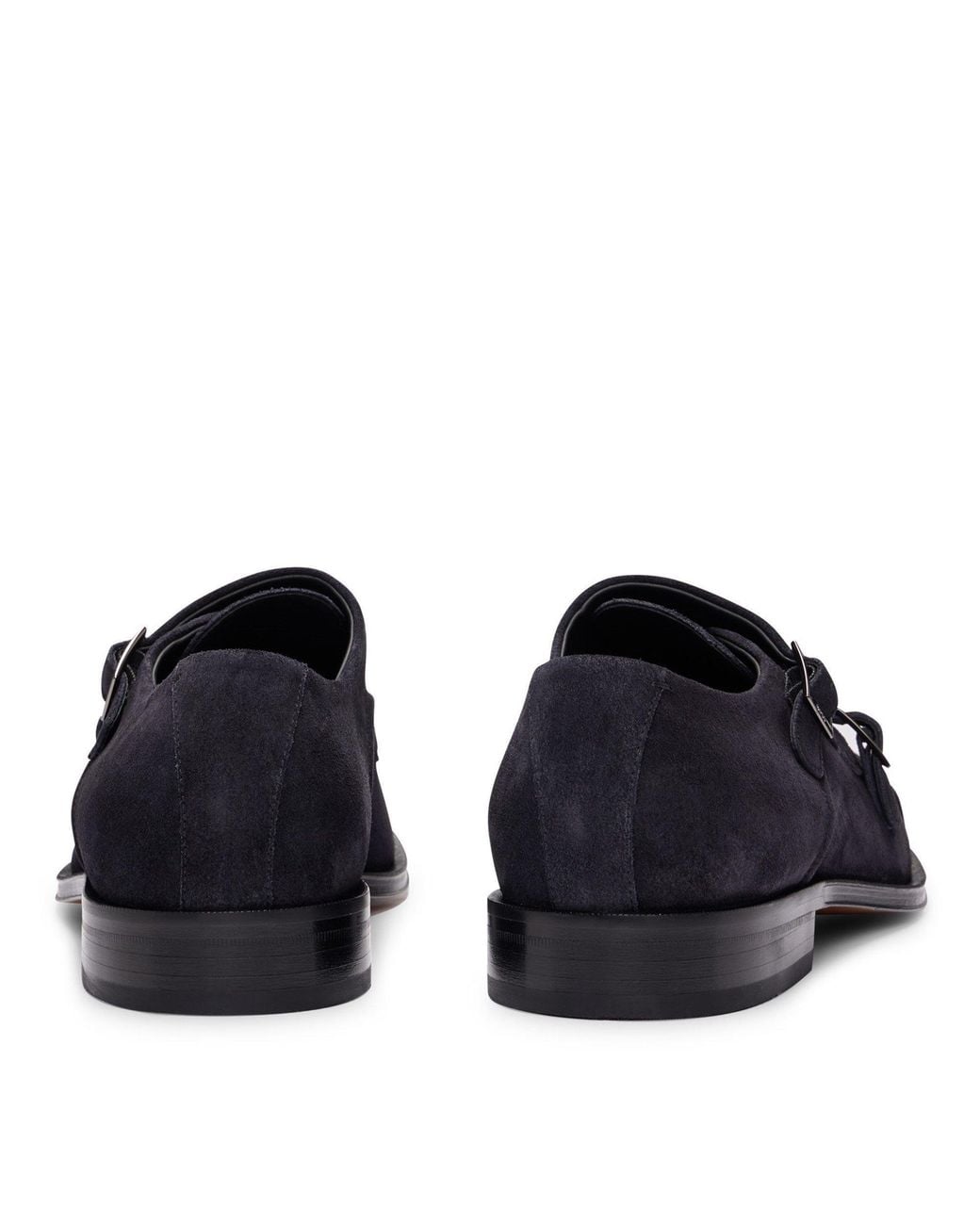 Boss Blue Solid Color Loafers for men