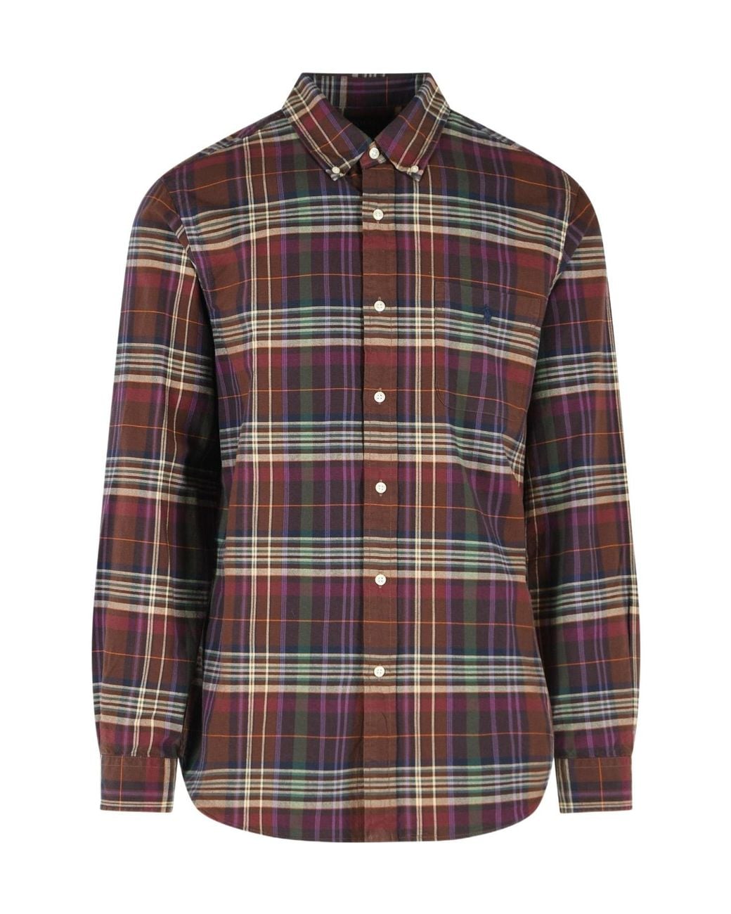Polo Ralph Lauren Multicolor Checked Button-Down Shirt for men