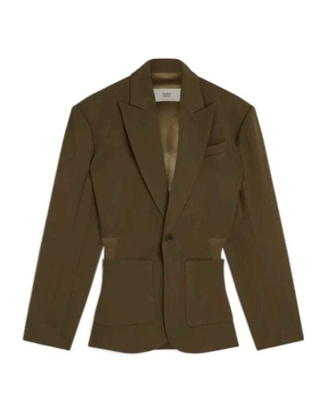 Phoebe Philo Green Wool Casual Jacket