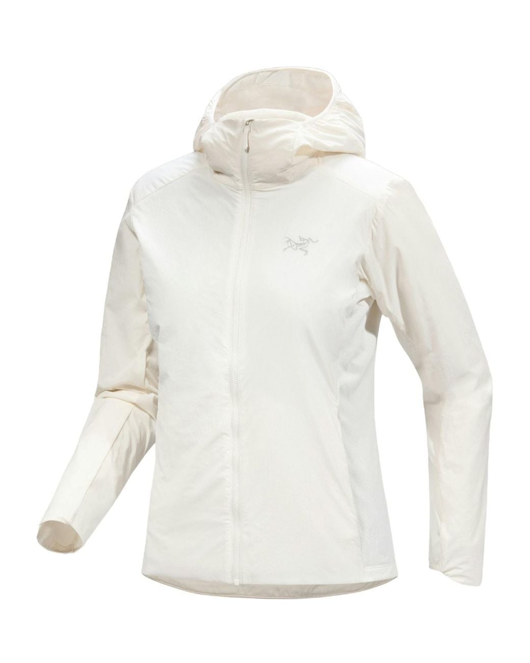 Arc'teryx White Atom Sl Hooded Jacket