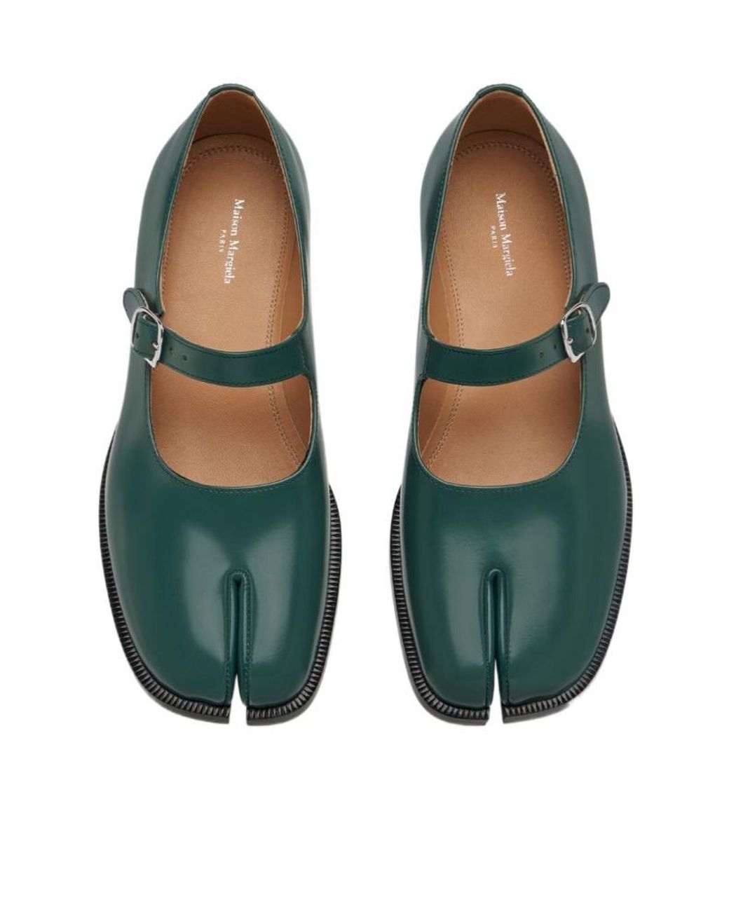 Maison Margiela Blue Tabi Mary-Janes