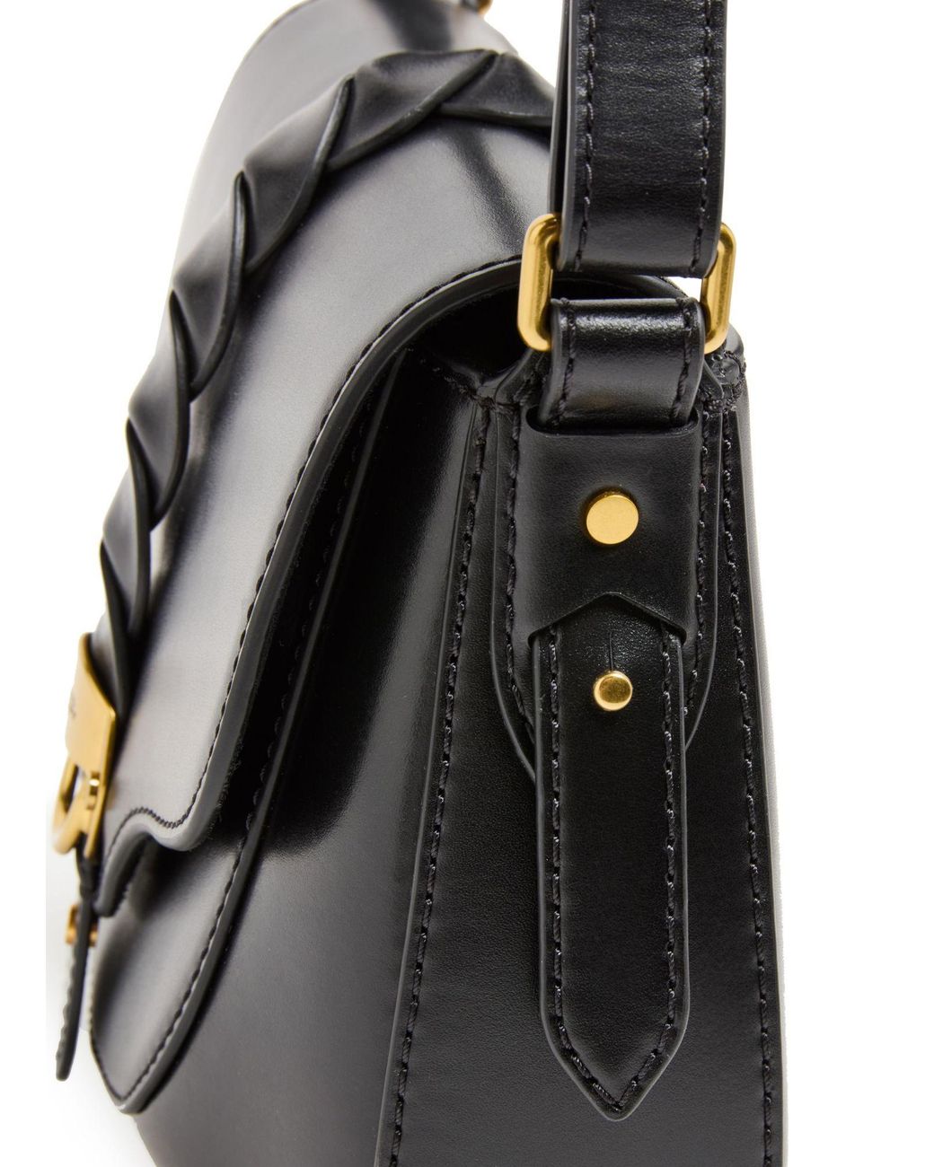Isabel Marant Black Altay Small Crossbody Bag
