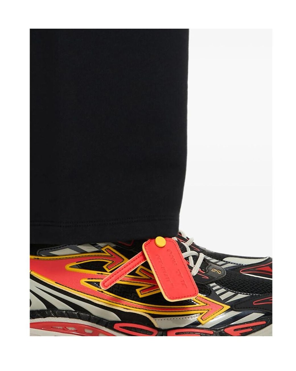 Off-White c/o Virgil Abloh Black Be Right Back Mesh And Sneakers for men