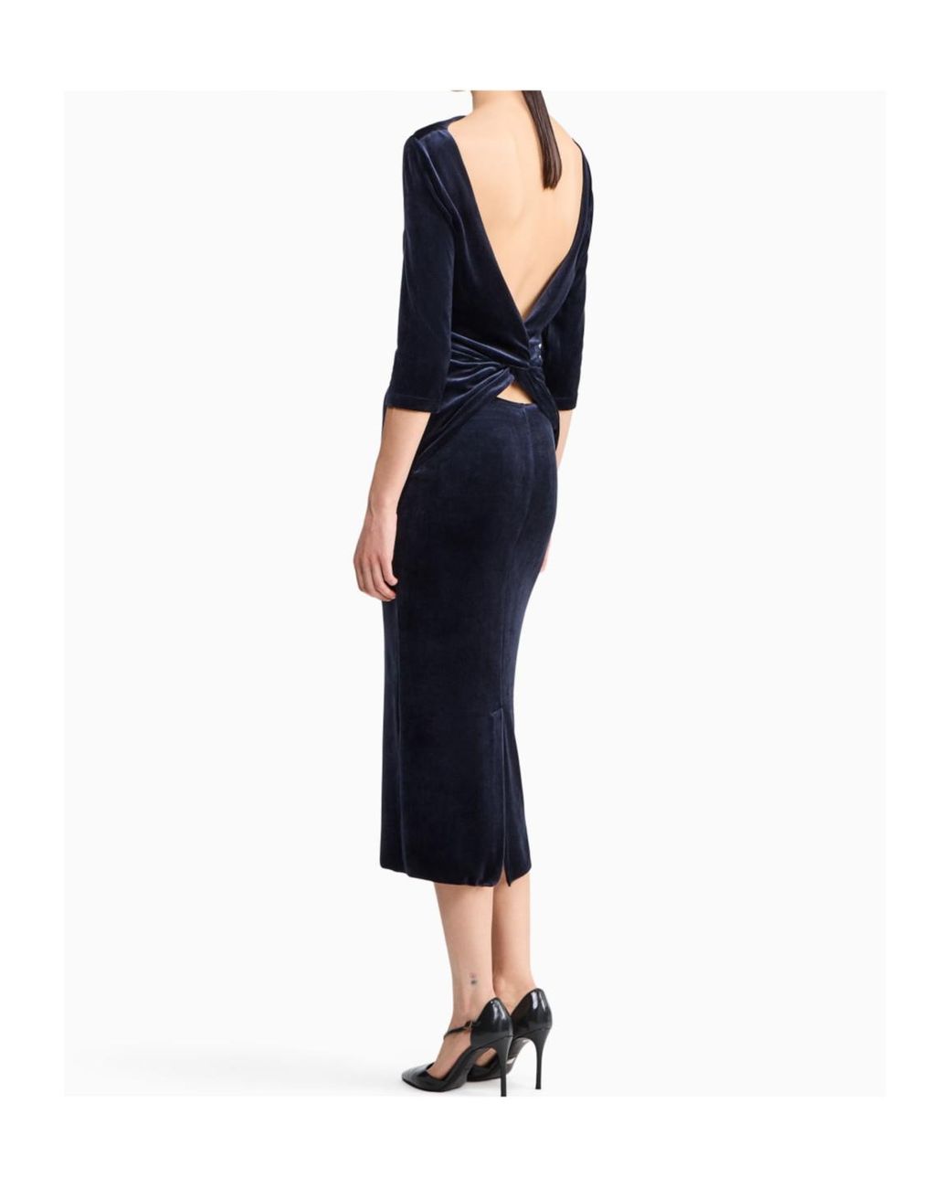 Giorgio Armani Blue Dress