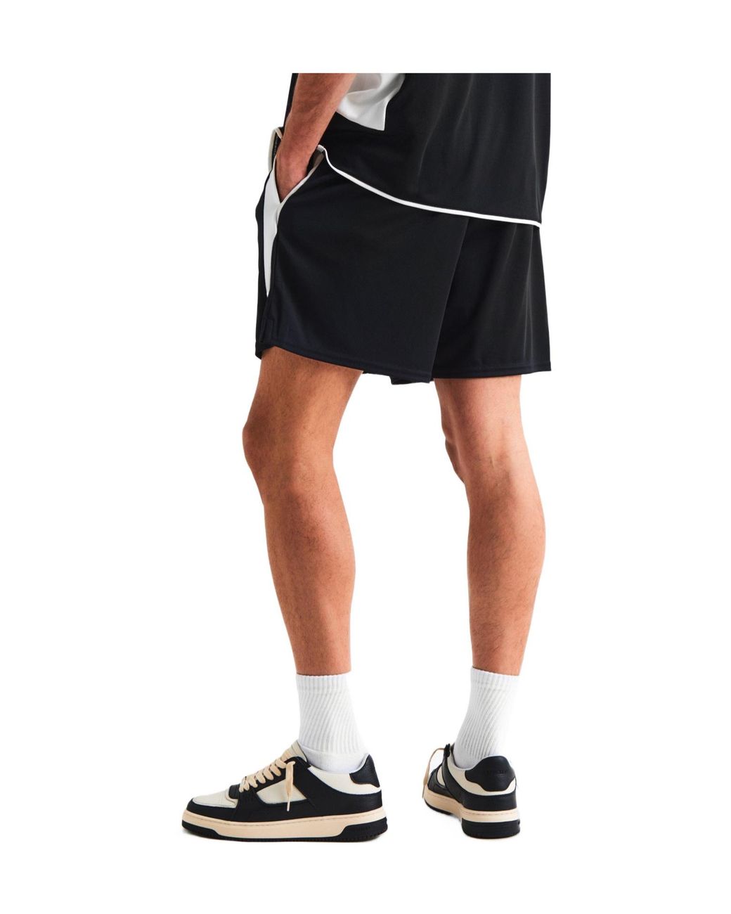 Represent Black Star Football Shorts for men
