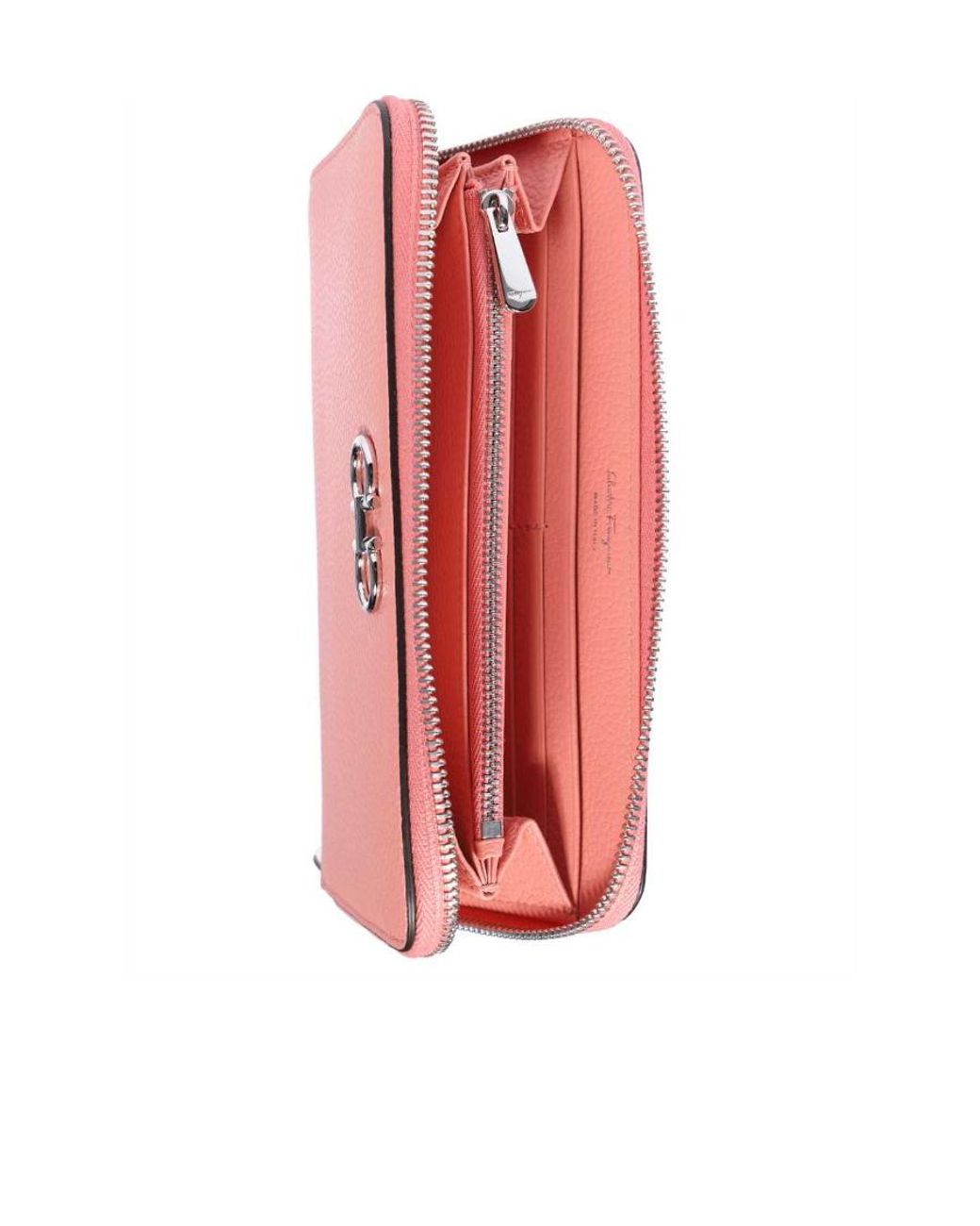 Ferragamo Pink Logo Wallet