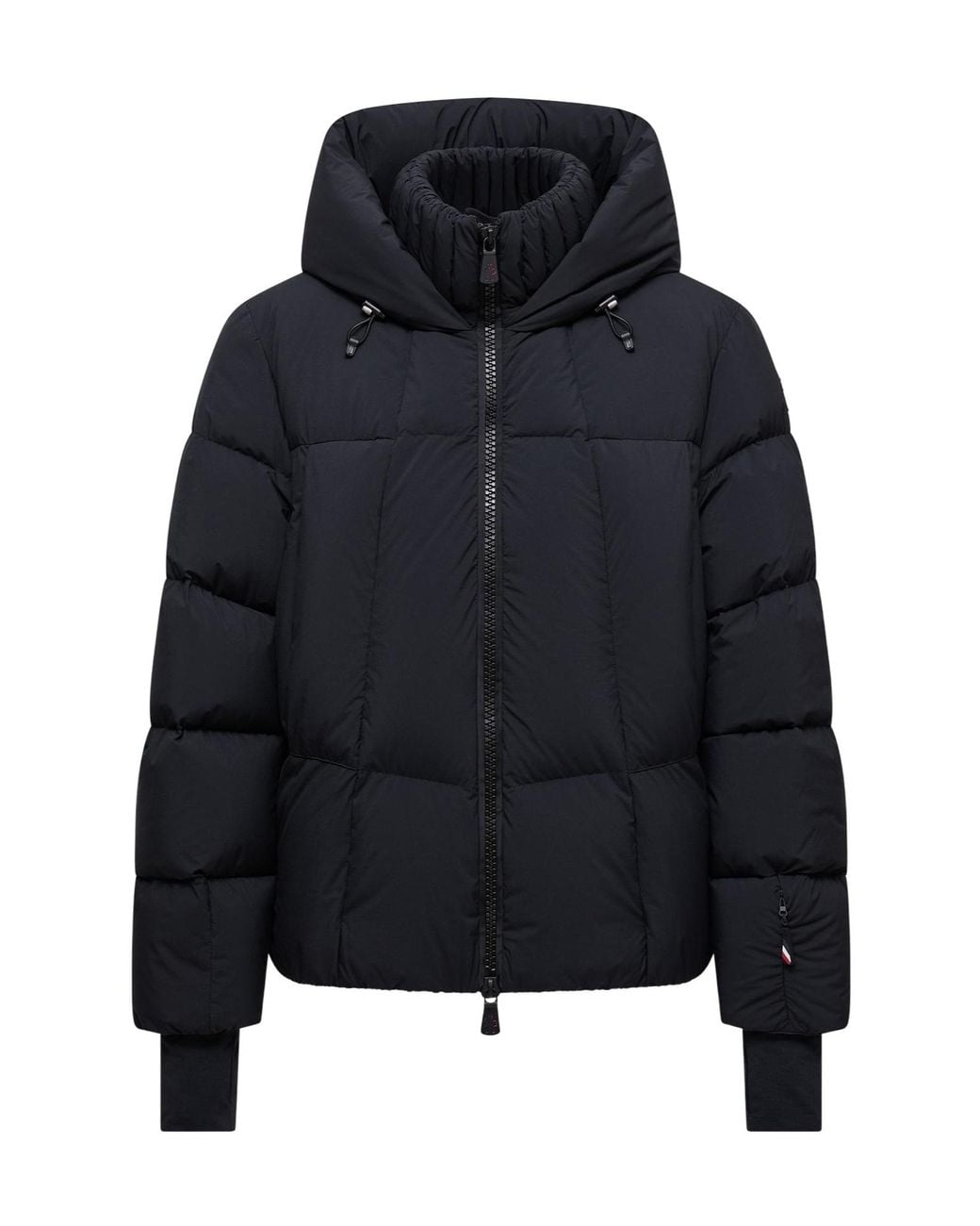 Moncler Blue Grenoble Hooded Down Jacket