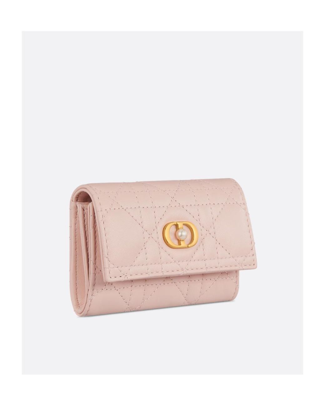 Dior Pink Jolie Glycine Wallet