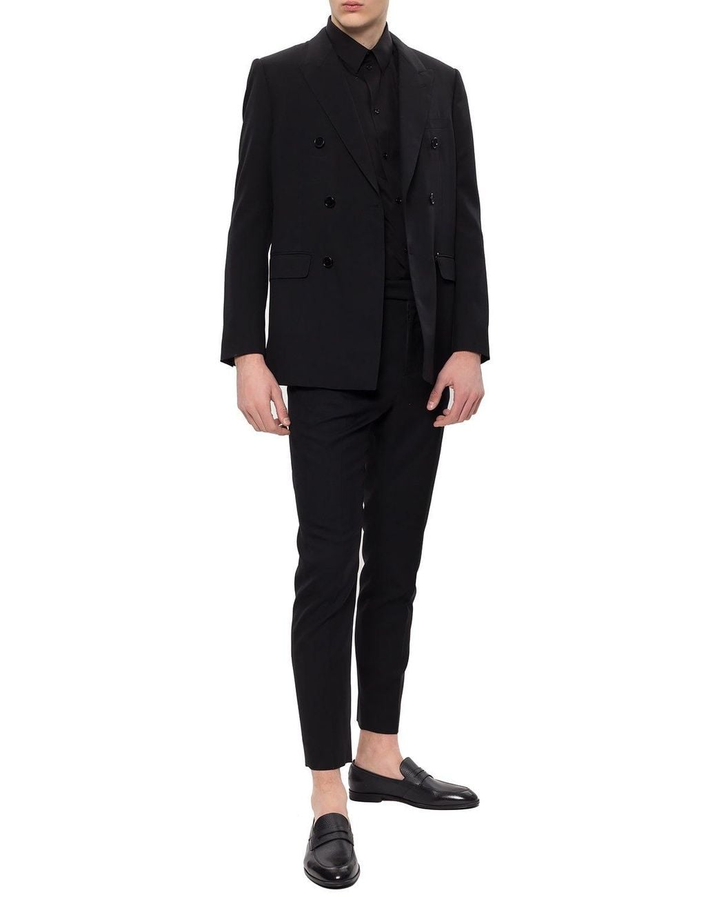 Céline Black Classic Pants for men