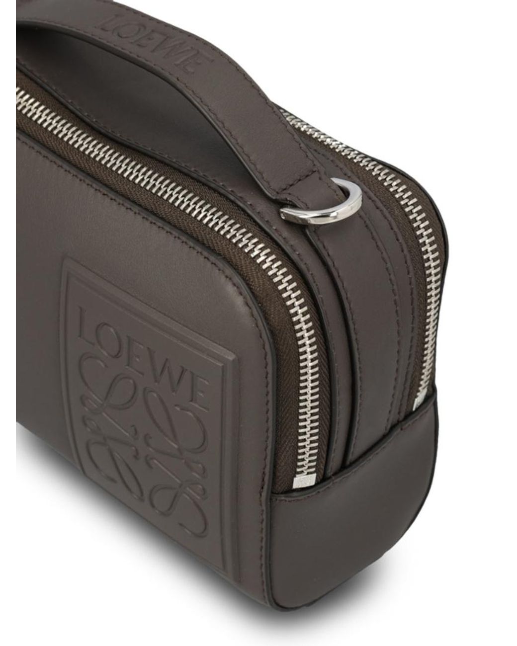 Loewe Black Mini Crossbody Camera Bag for men