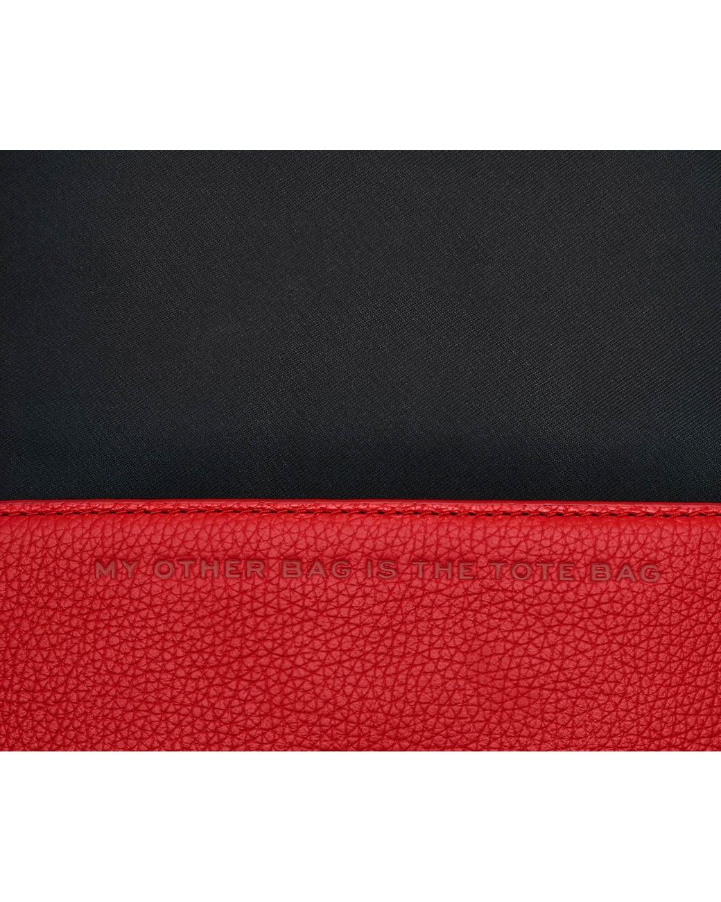 Marc Jacobs Red 'The Leather Mini' Bag