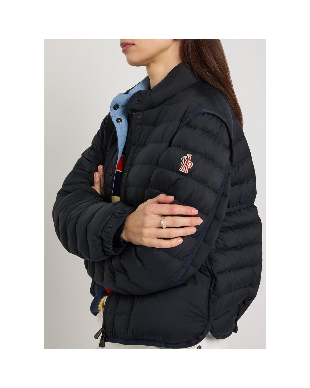Moncler Black Short Down Jacket