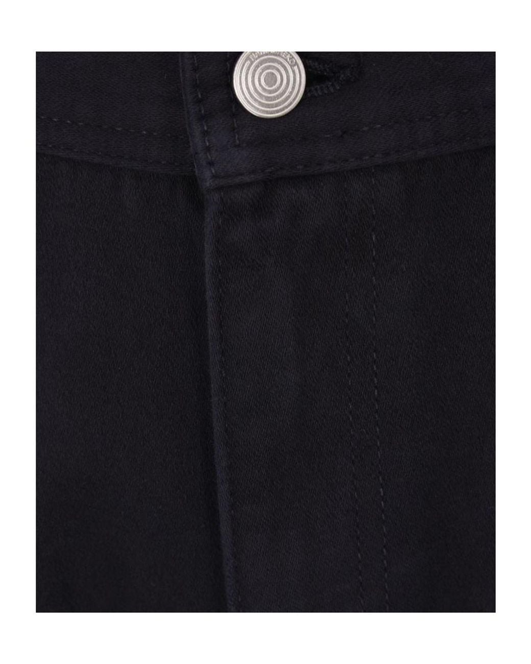 NAMACHEKO Blue Cotton Trousers for men