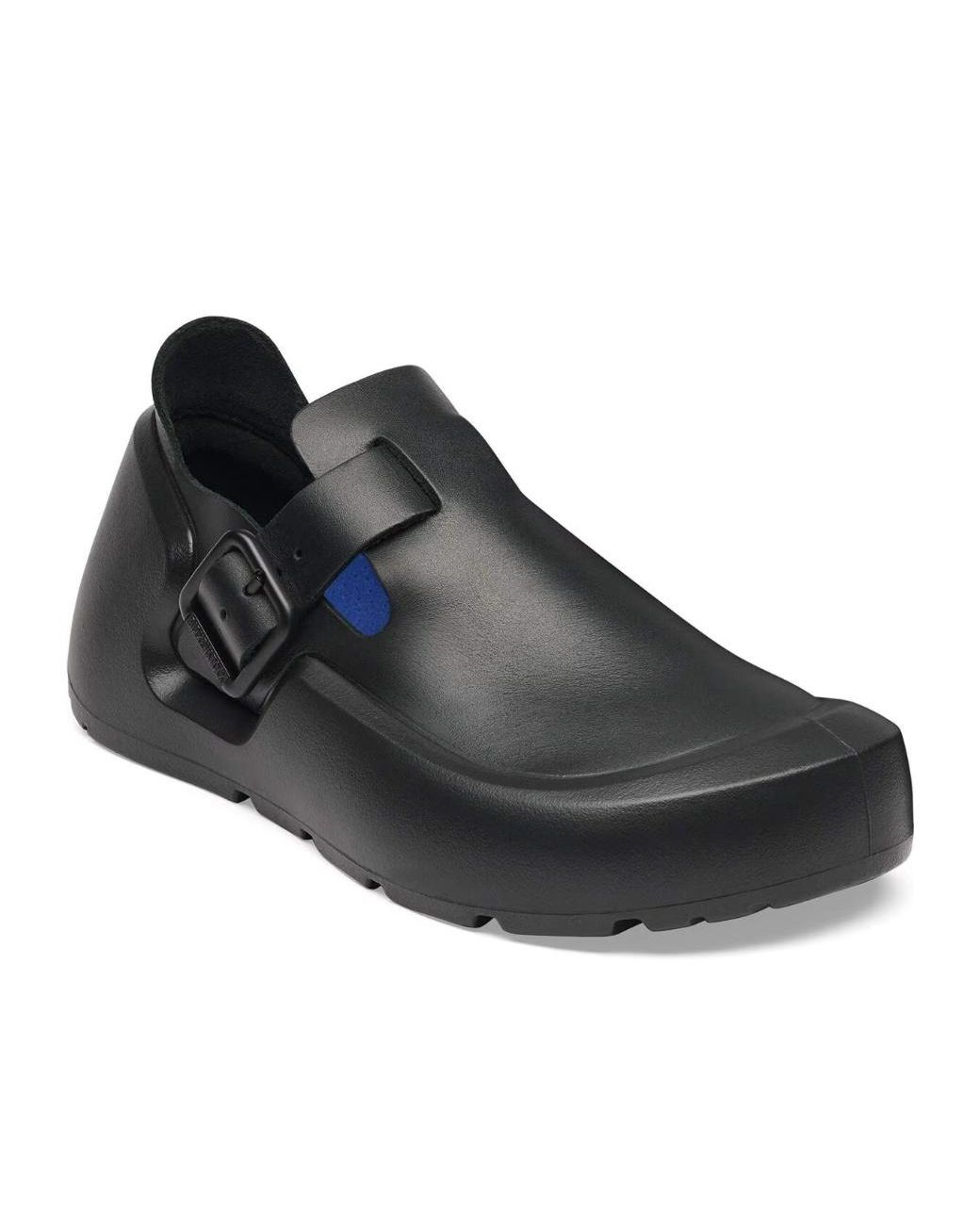 Birkenstock Black Closed-Back Buckle Clogs for men