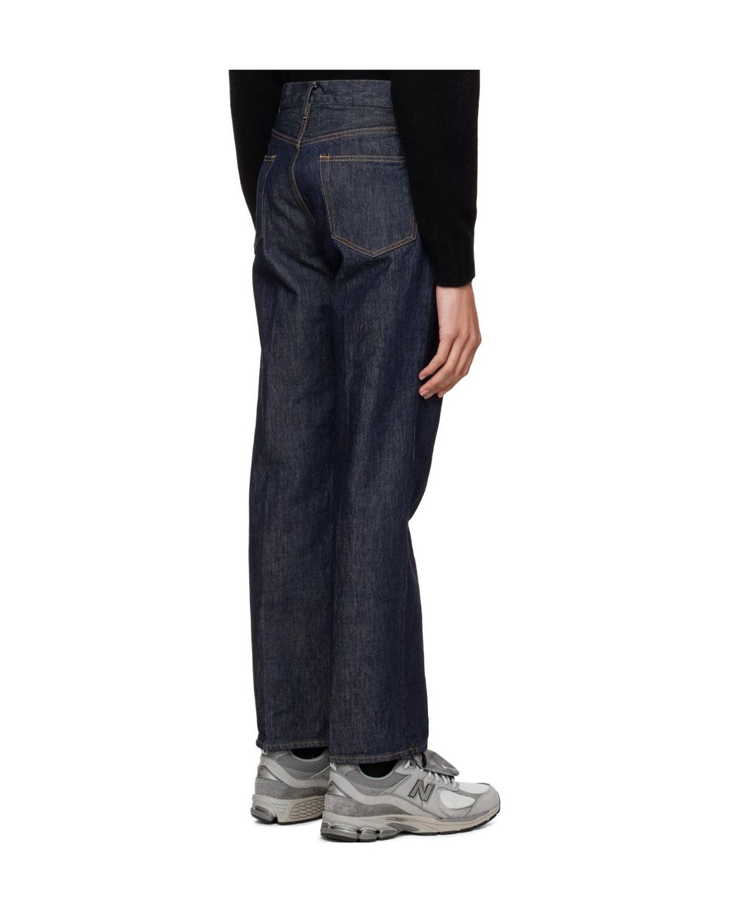 Auralee Blue オーラリー レギュラーフィット ジーンズ for men
