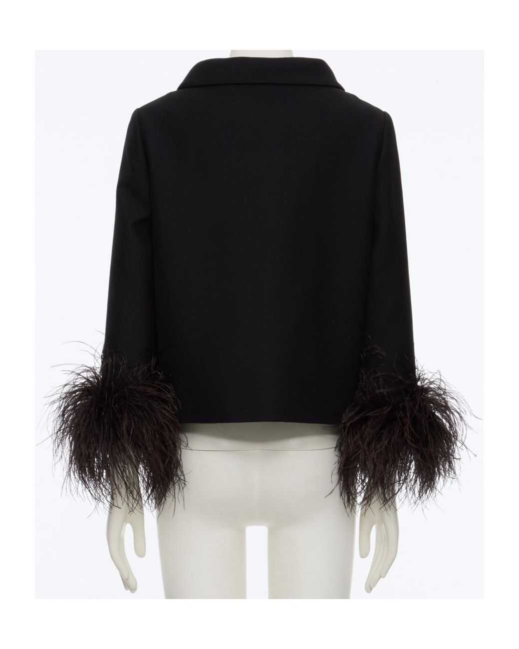 Valentino Black Button Detailed Long-Sleeved Jacket