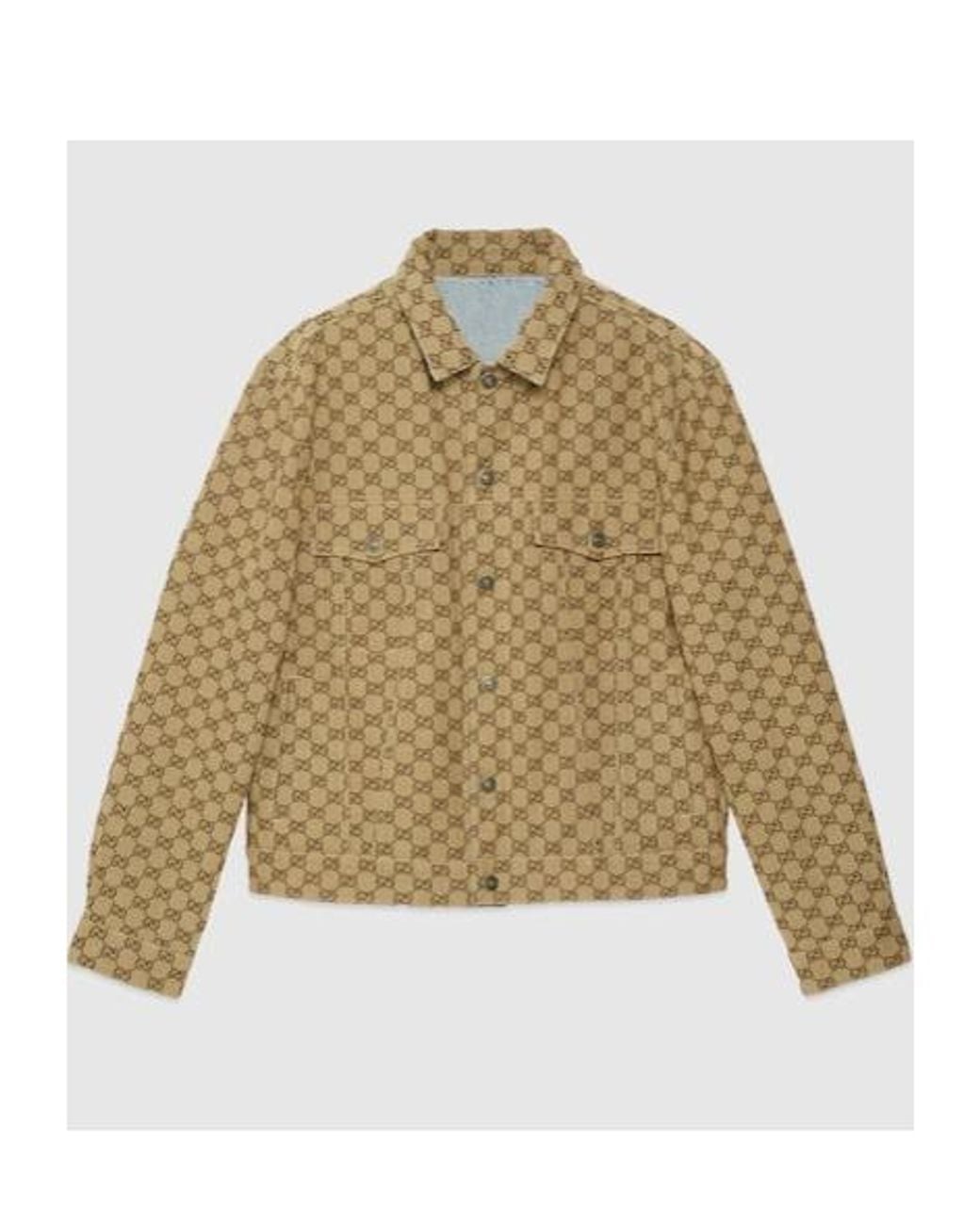 Gucci Blue Reversible Denim Jacket for men