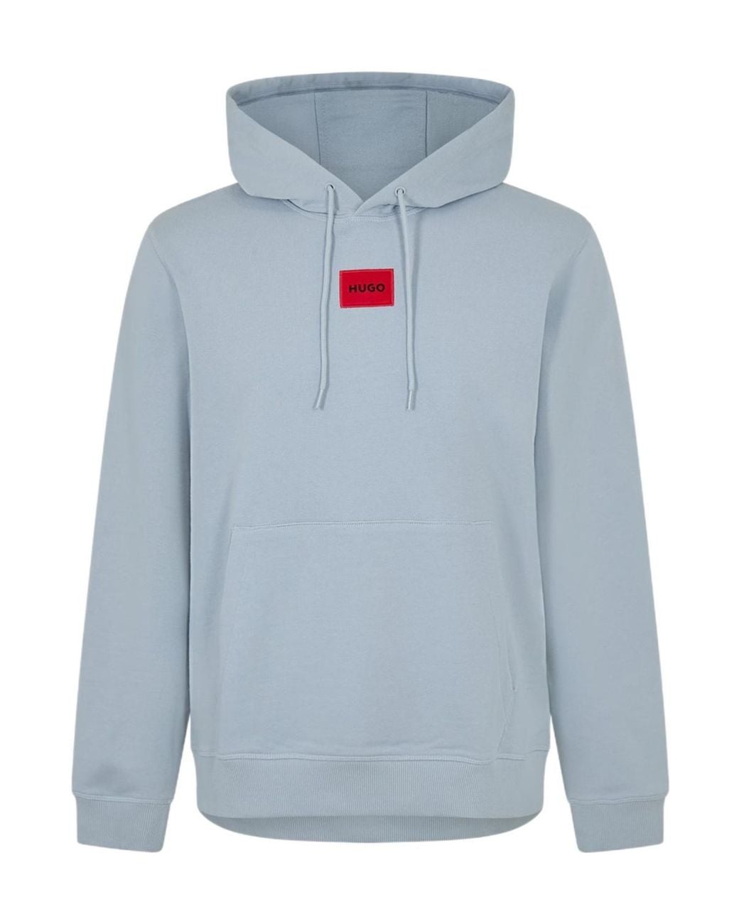 Boss Blue Hugo Daratschi Drawstring Hoodie for men