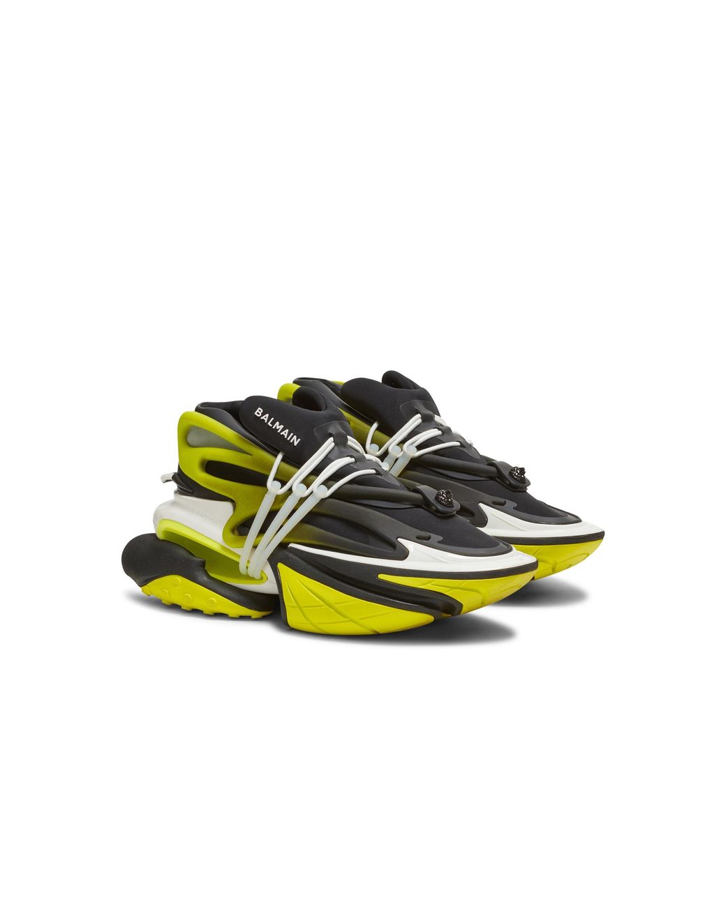 Balmain Green Unicorn Low-Top Trainers for men