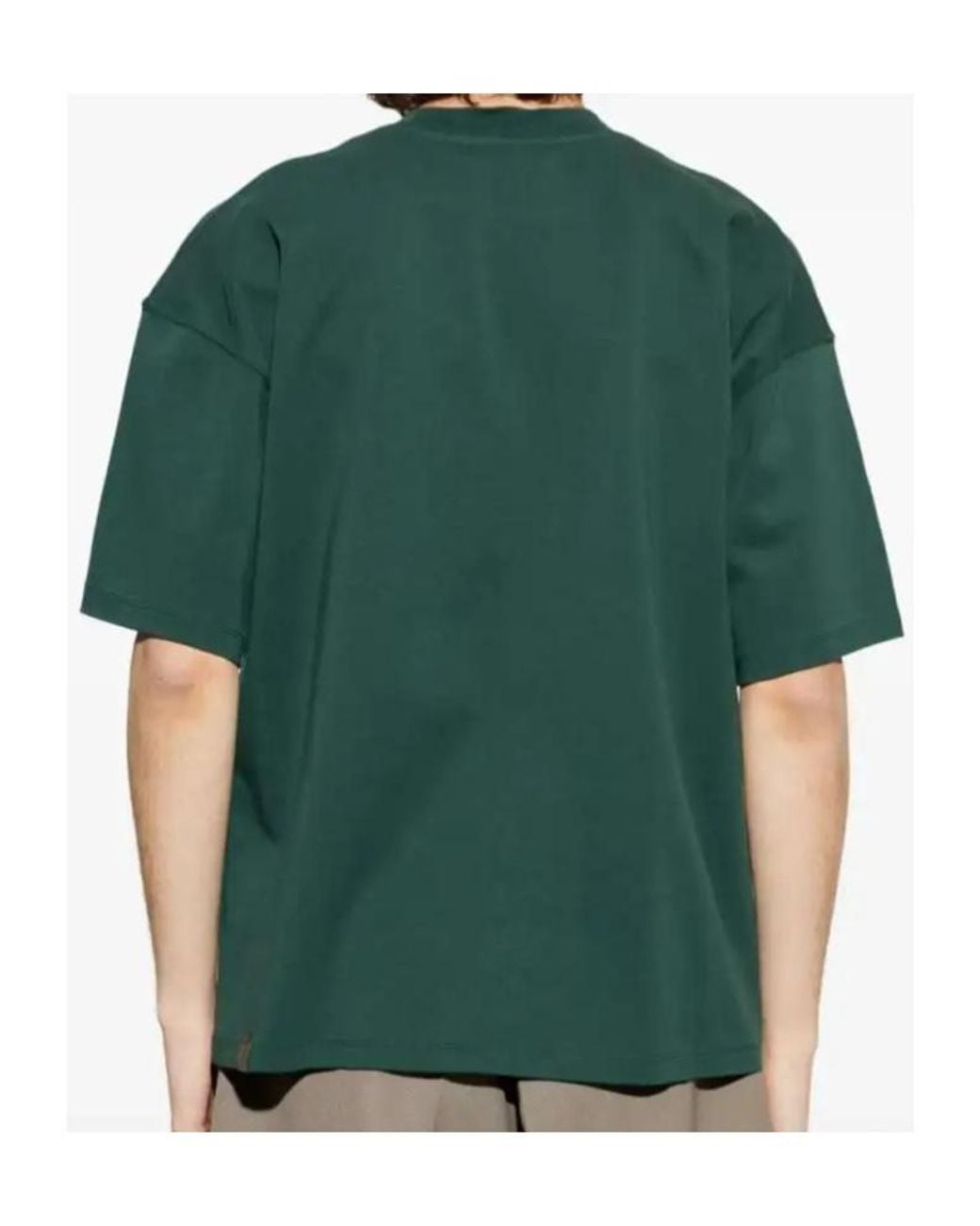DARKPARK Green Mick Crewneck T-Shirt for men