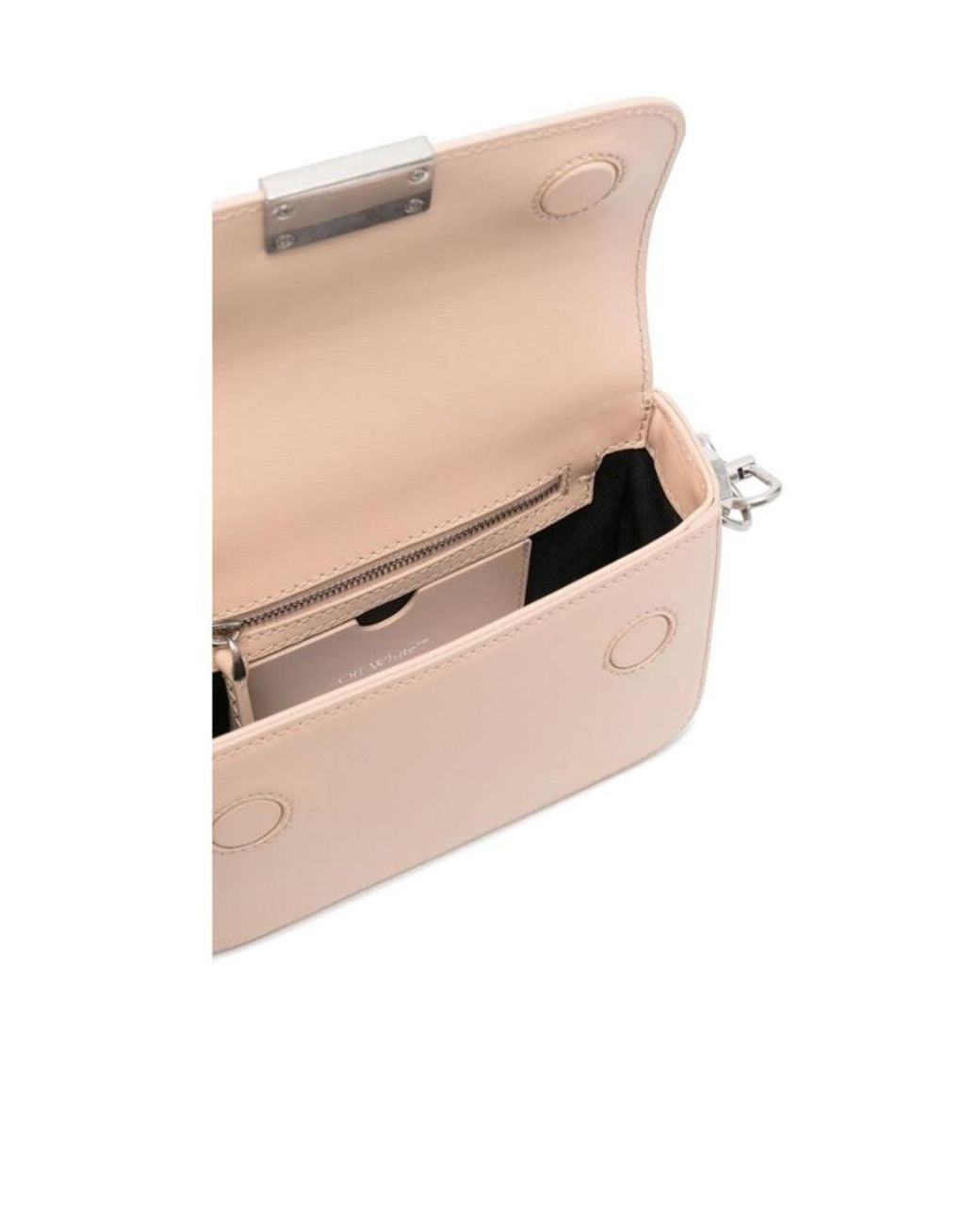Off-White c/o Virgil Abloh Pink Small Binder Shoulder Bag