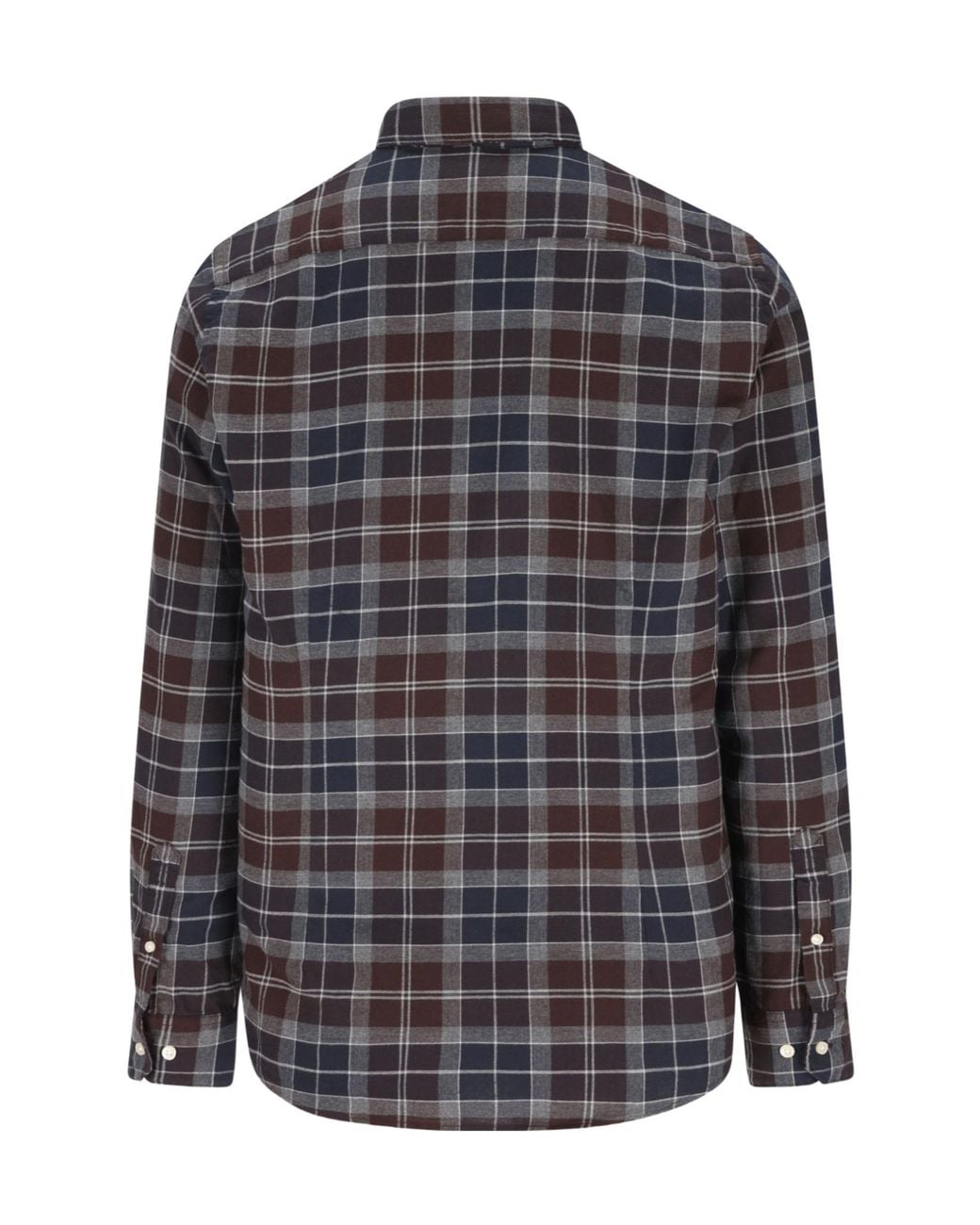 Barbour Gray Long-Sleeved Shirt for men