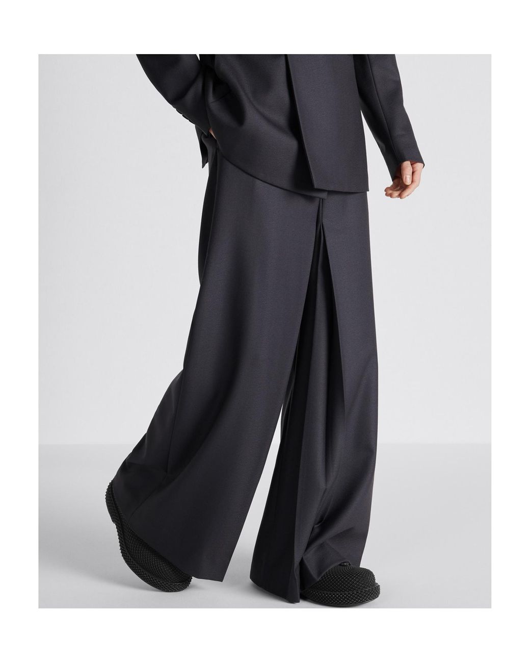 Dior Blue Wide-Leg Pants for men
