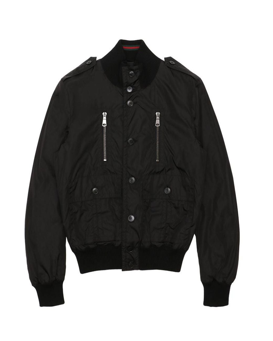 Gucci Black Button Casual Jacket for men