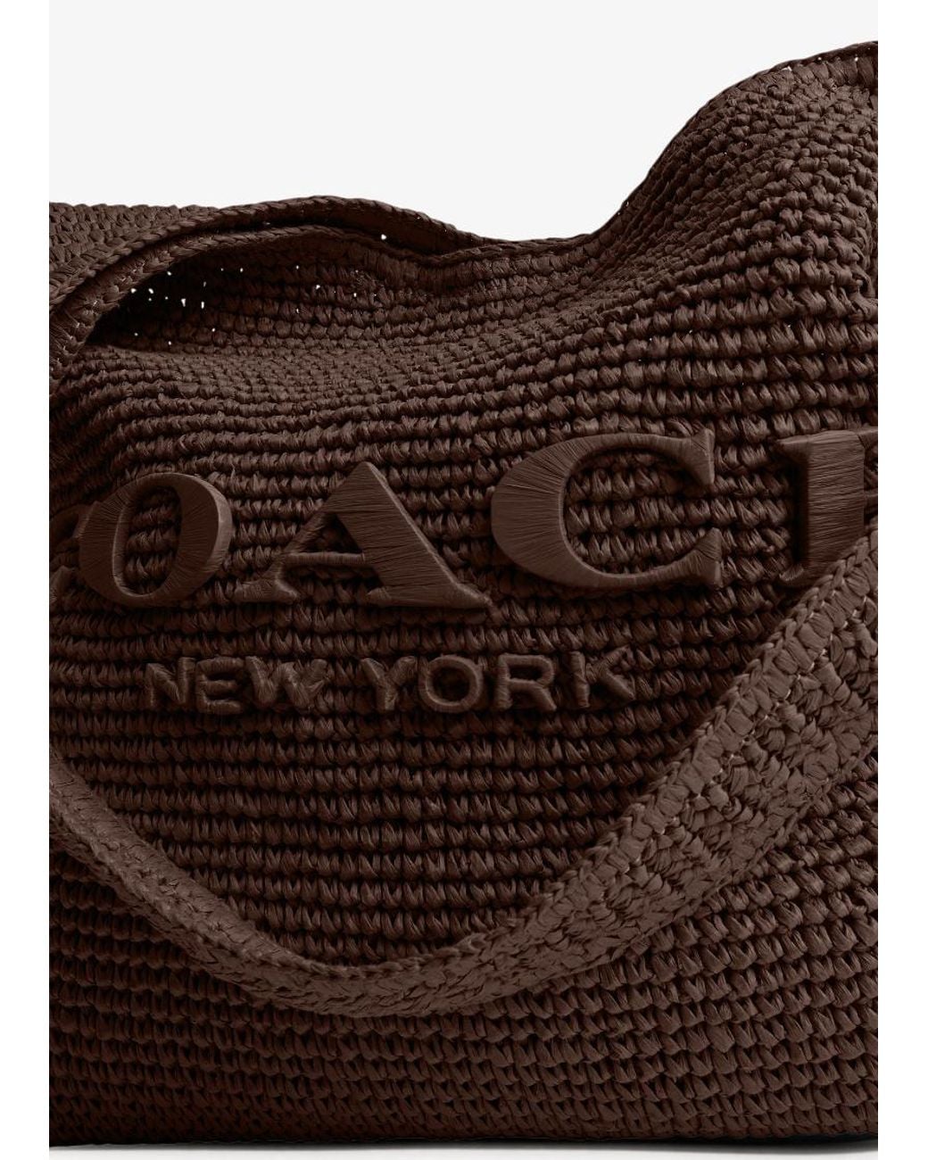 COACH Brown Brooklyn 39 Shoulder Bag