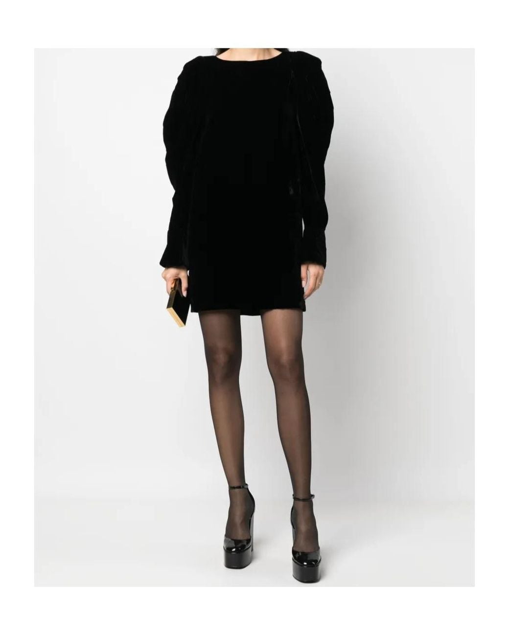 Nina Ricci Black Chic Mini Dress