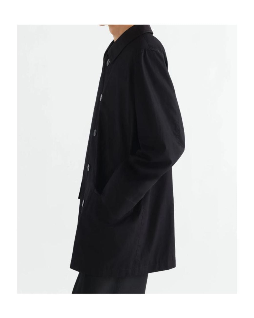 Lemaire Blue Raincoat for men