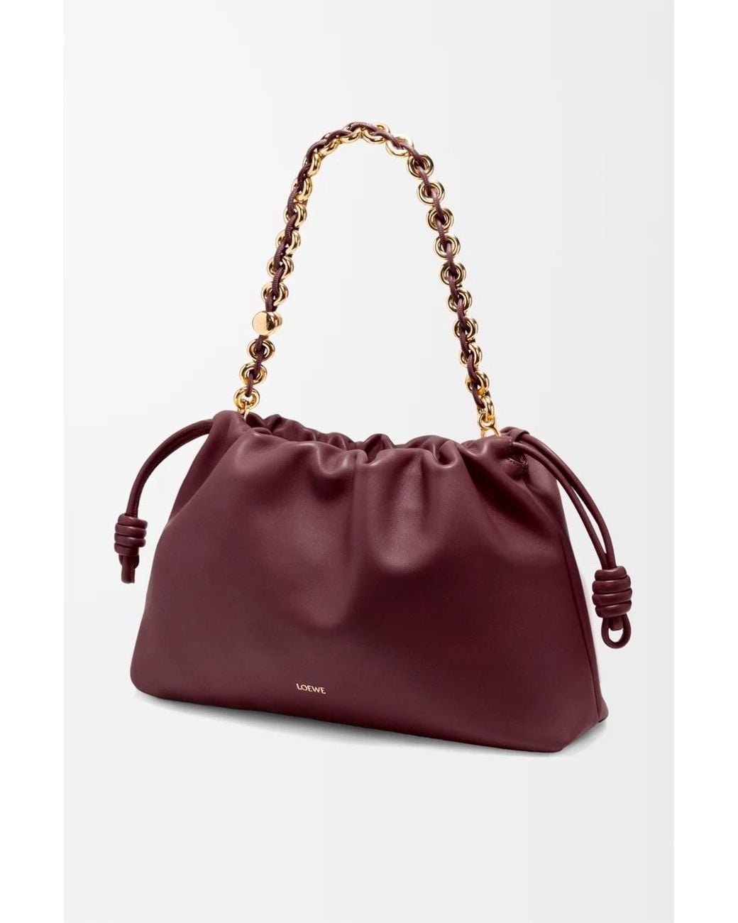 Loewe Red Large Flamenco Tote Bag