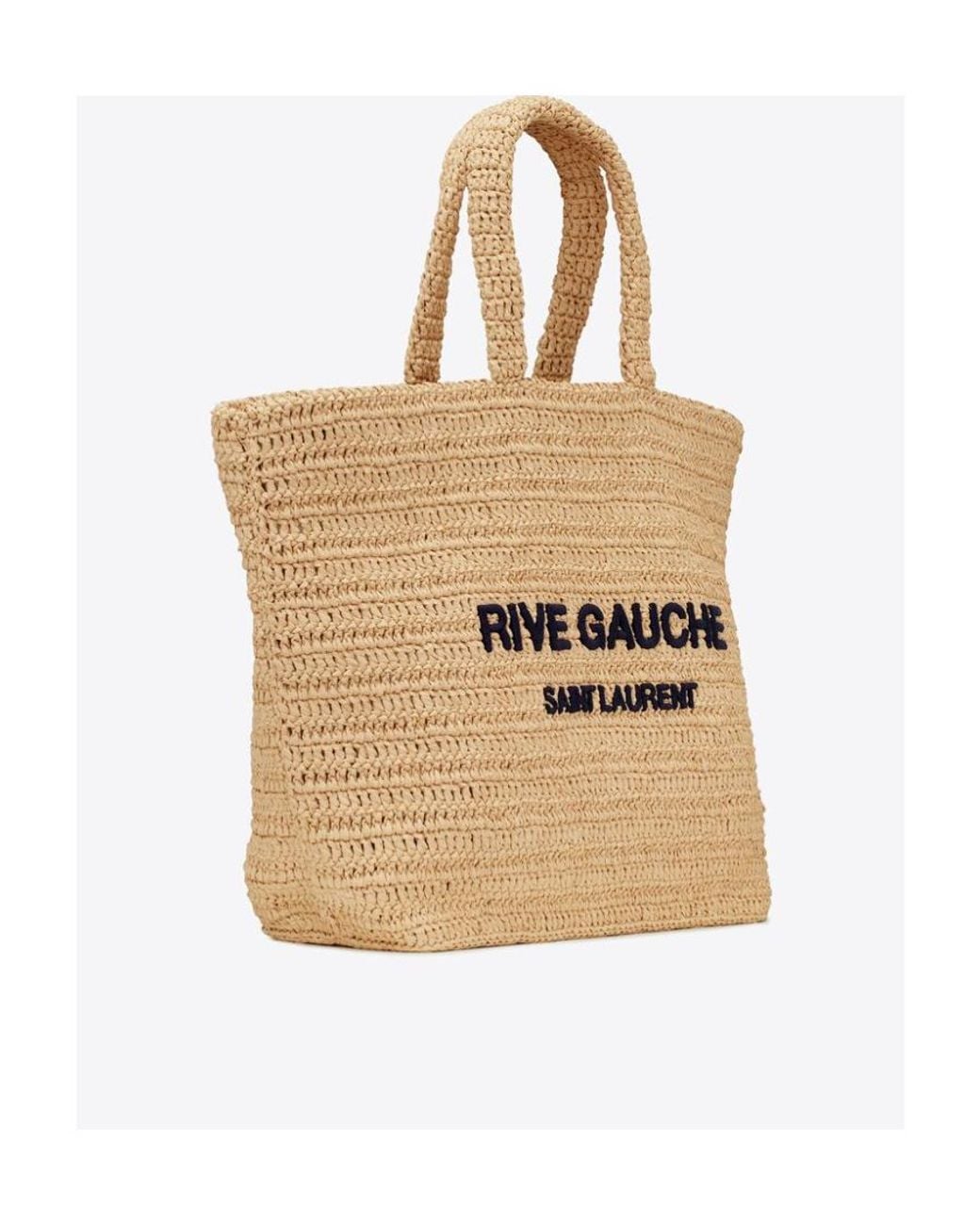 Saint Laurent Natural Rive Gauche Tote Bag