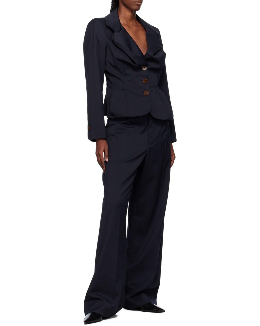 Vivienne Westwood Blue Straight Leg Pants