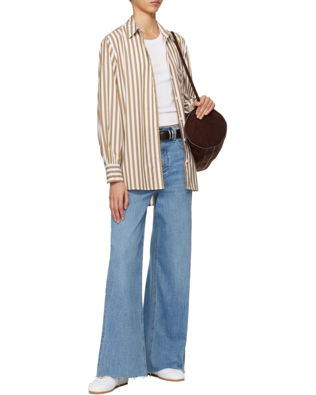 Rag & Bone Blue Logo-Patch Jeans