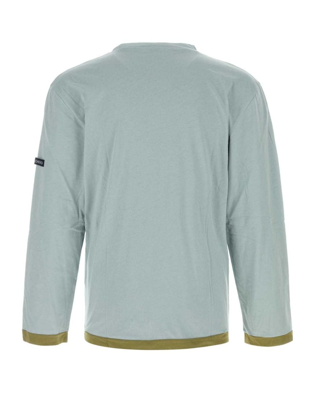 NAMACHEKO Blue Coupled Long Sleeve T-Shirt for men