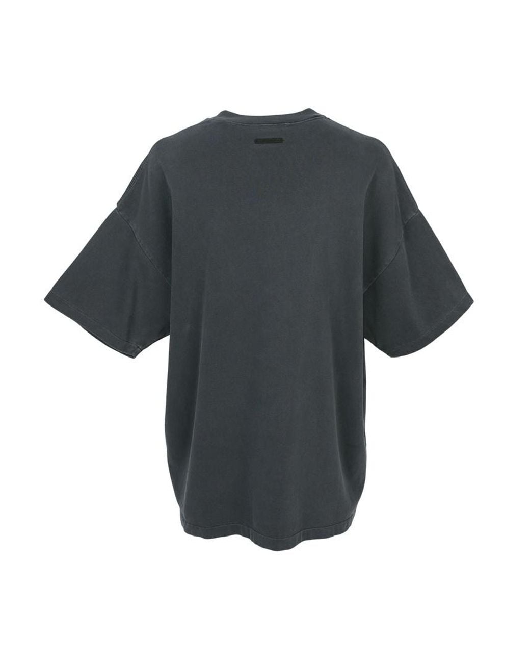 Fear Of God Black Faded Pattern T-Shirt for men