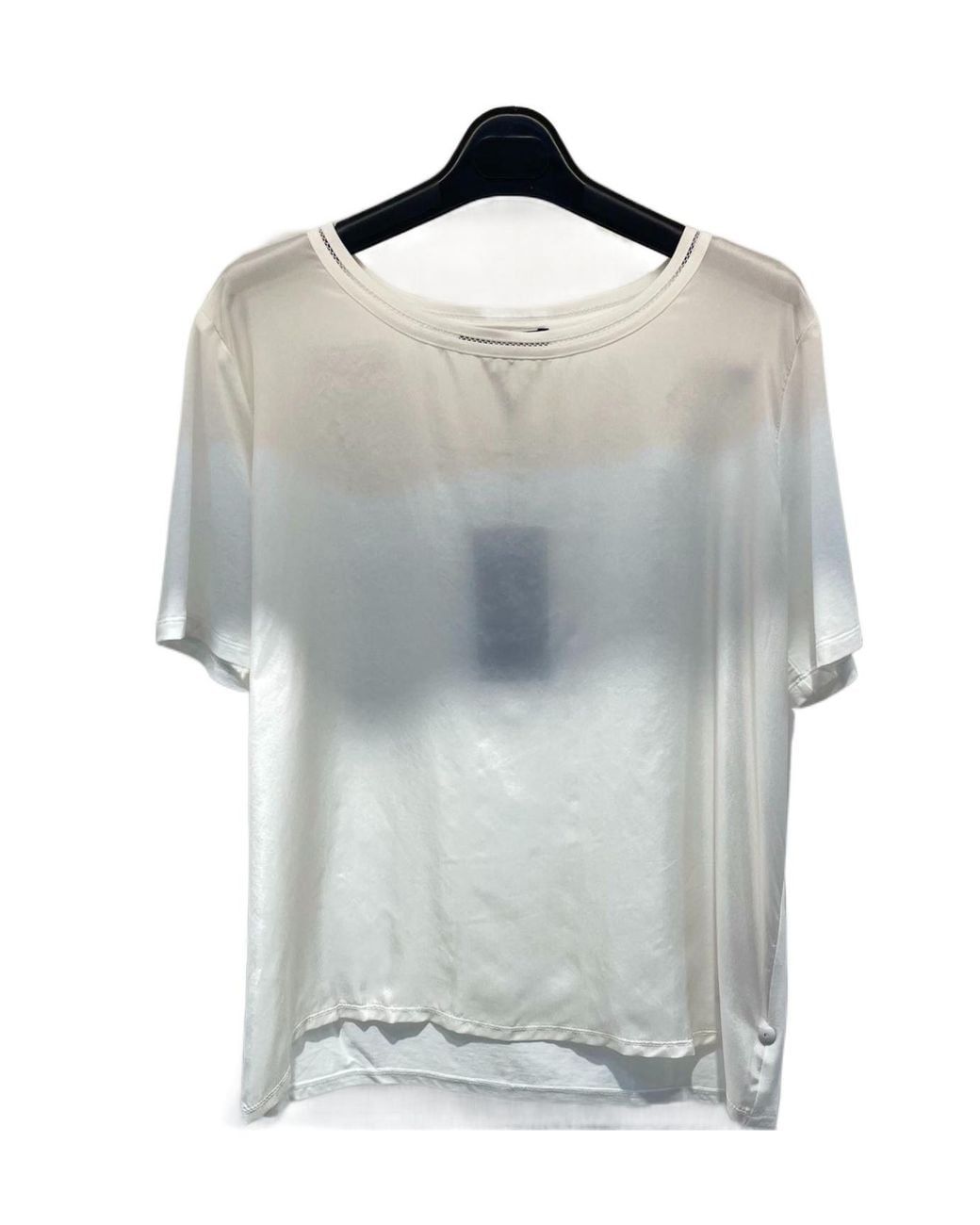 Weekend by Maxmara Gray Crew Neck T-Shirt