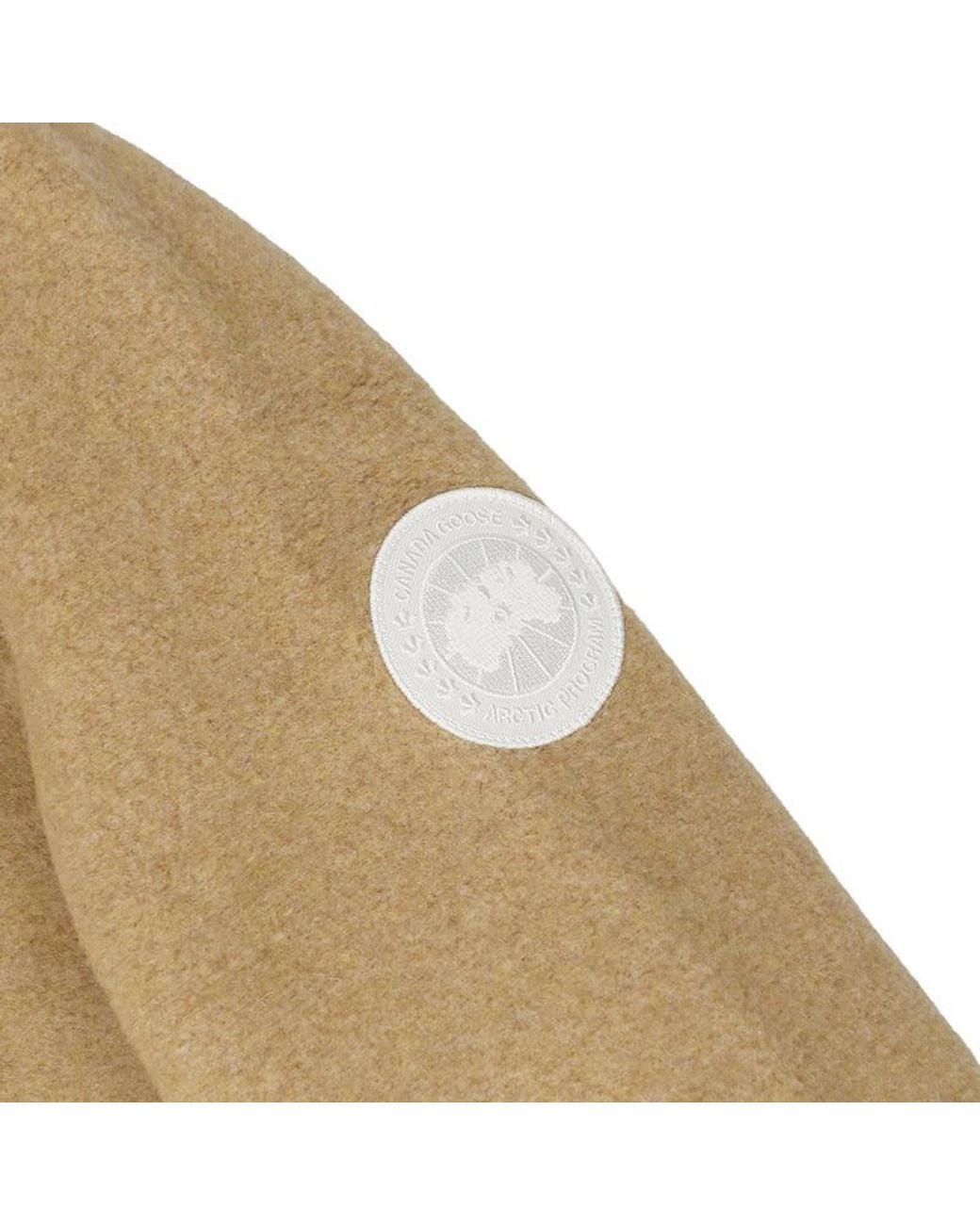Canada Goose Natural Zip-Up Hooded Hoodie