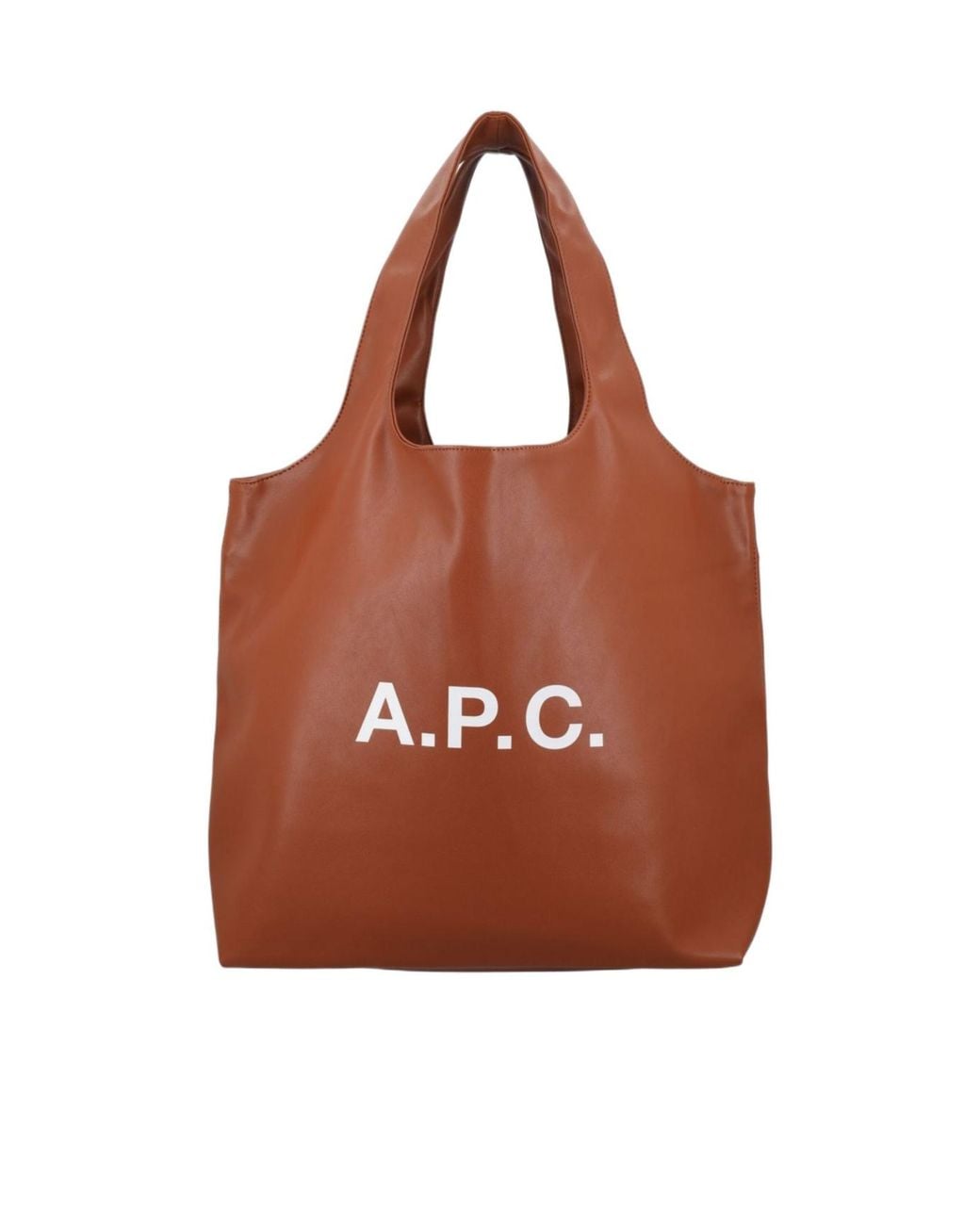 A.P.C. Brown Backpack With Shoulder Strap for men