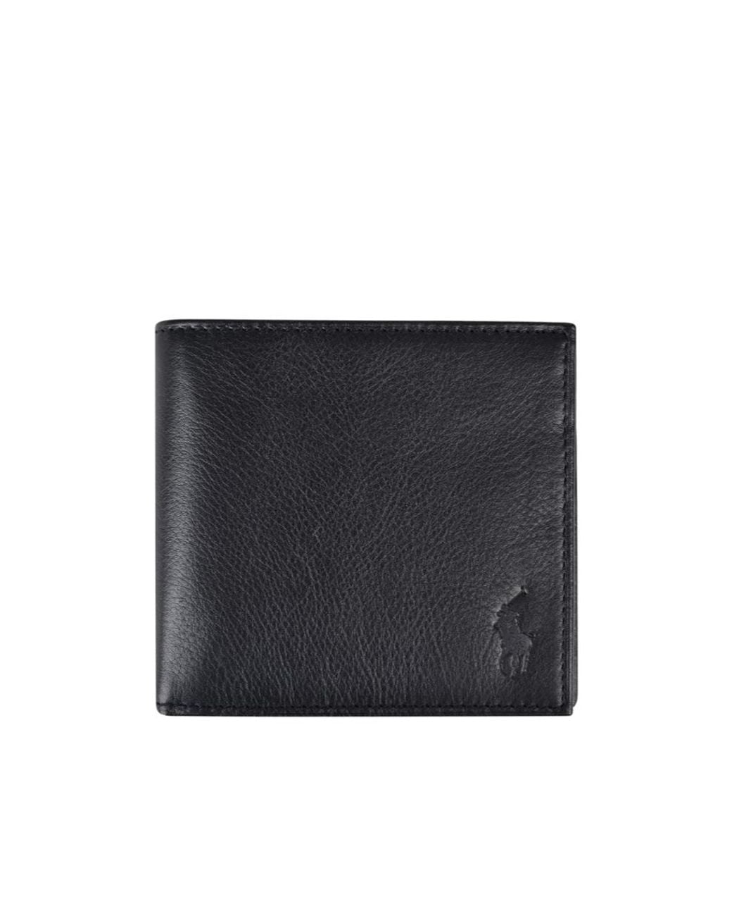 Polo Ralph Lauren Black Folding Wallet for men