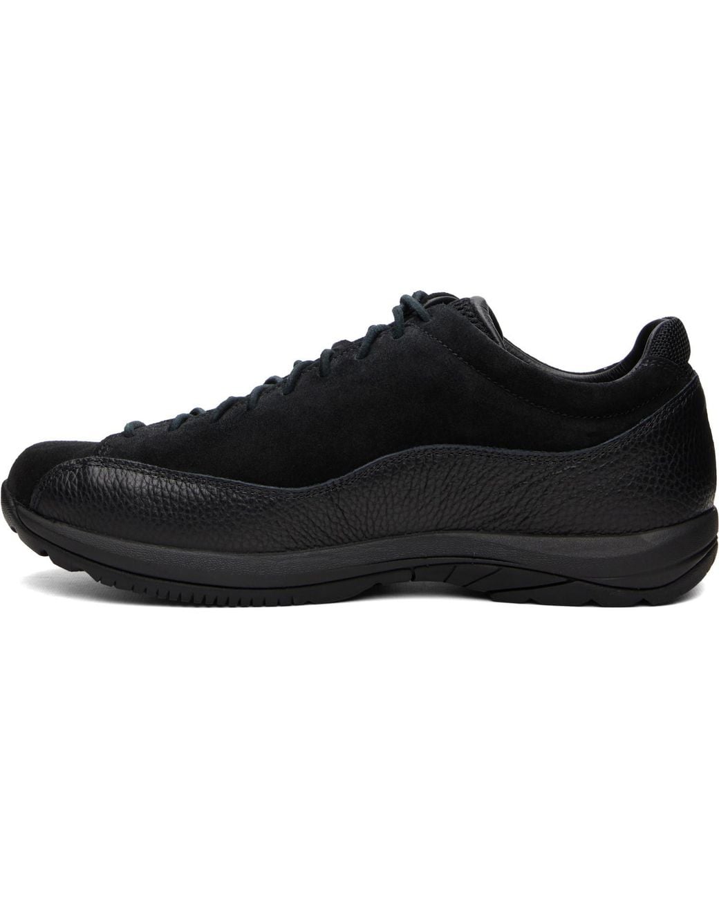 Diemme Black Bardolino Suede Sneakers for men